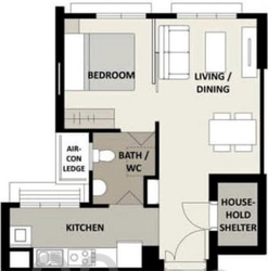 Blk 405A Northshore Residences I (Punggol), HDB 2 Rooms #580495751